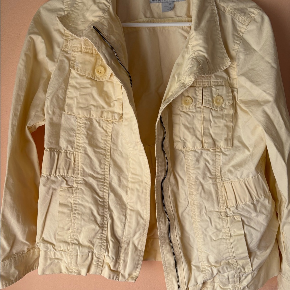 Old Navy Women's Light Tan Utility Jacket